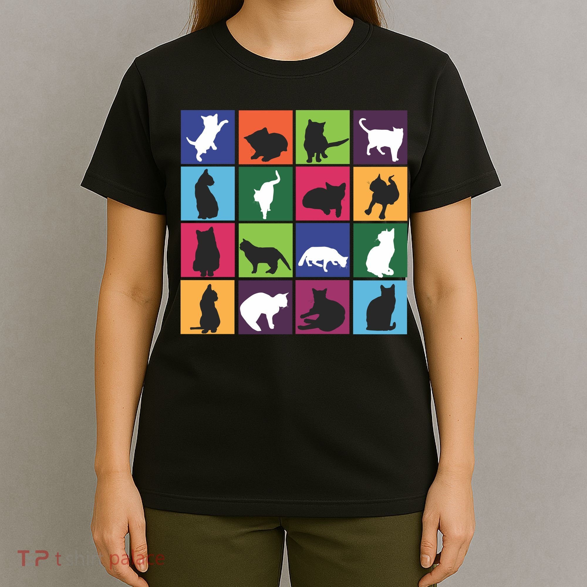 Cat Blocks T-Shirt