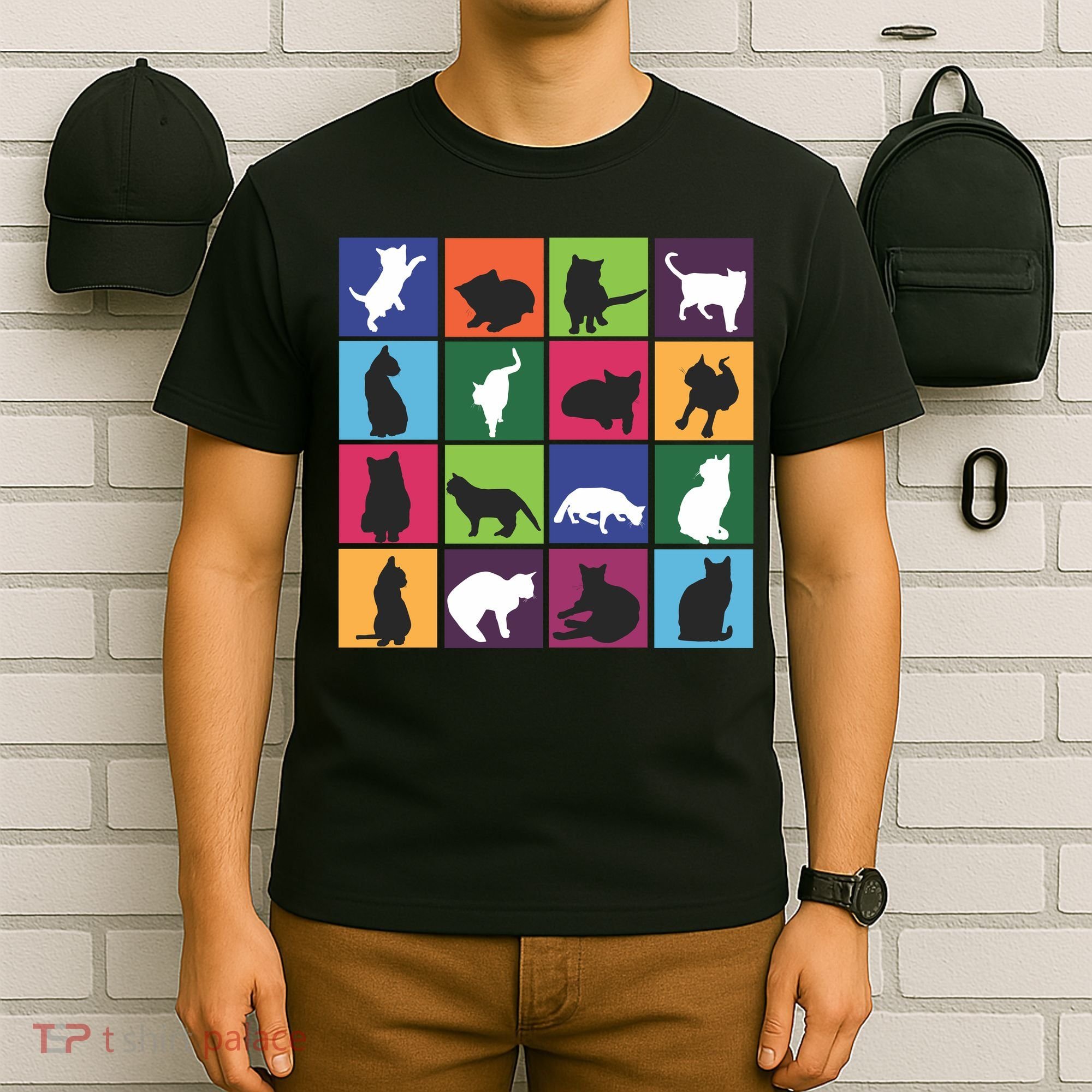 Cat Blocks T-Shirt