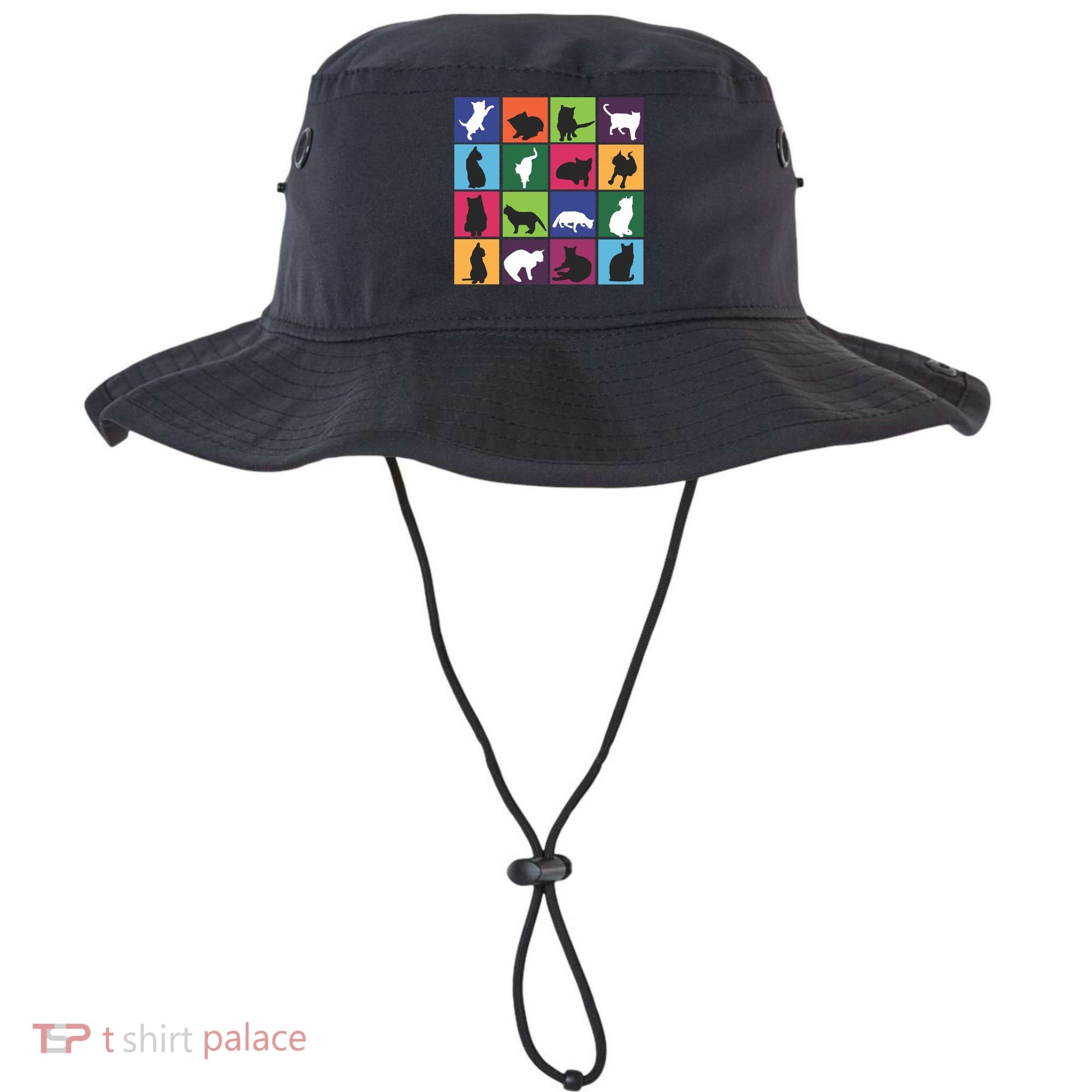 Cat Blocks Bucket Hat