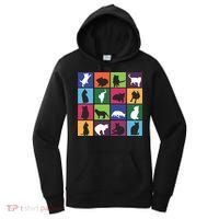 Cat Blocks Women's Hoodie thumb 0