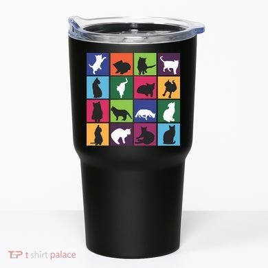 Cat Blocks Tumbler