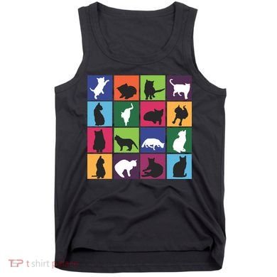 Cat Blocks Tank Top