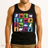 Cat Blocks Tank Top thumb 3