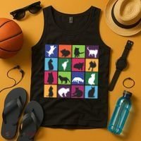 Cat Blocks Tank Top thumb 4