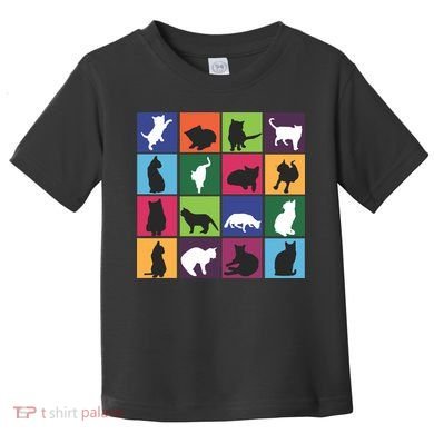 Cat Blocks Toddler T-Shirt
