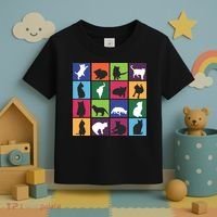 Cat Blocks Toddler T-Shirt thumb 3