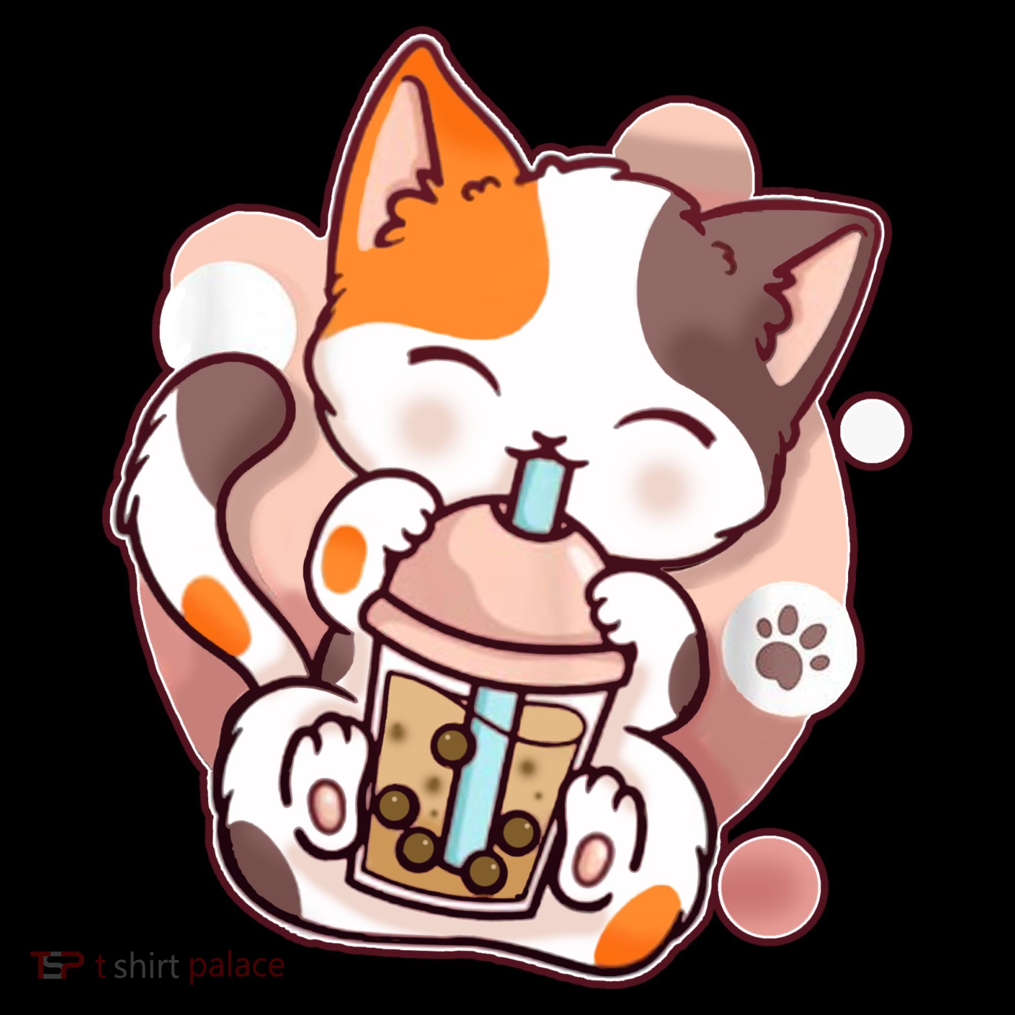 Cat Boba Tea Kawaii Coffee Mug