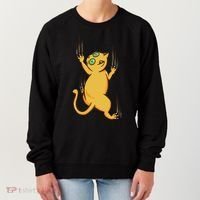 Cat Climbing Women's Sweatshirt thumb 0