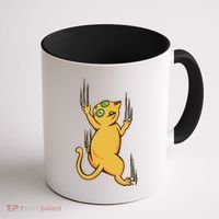 Cat Climbing Coffee Mug thumb 1