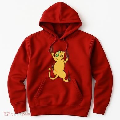 Cat Climbing Hoodie