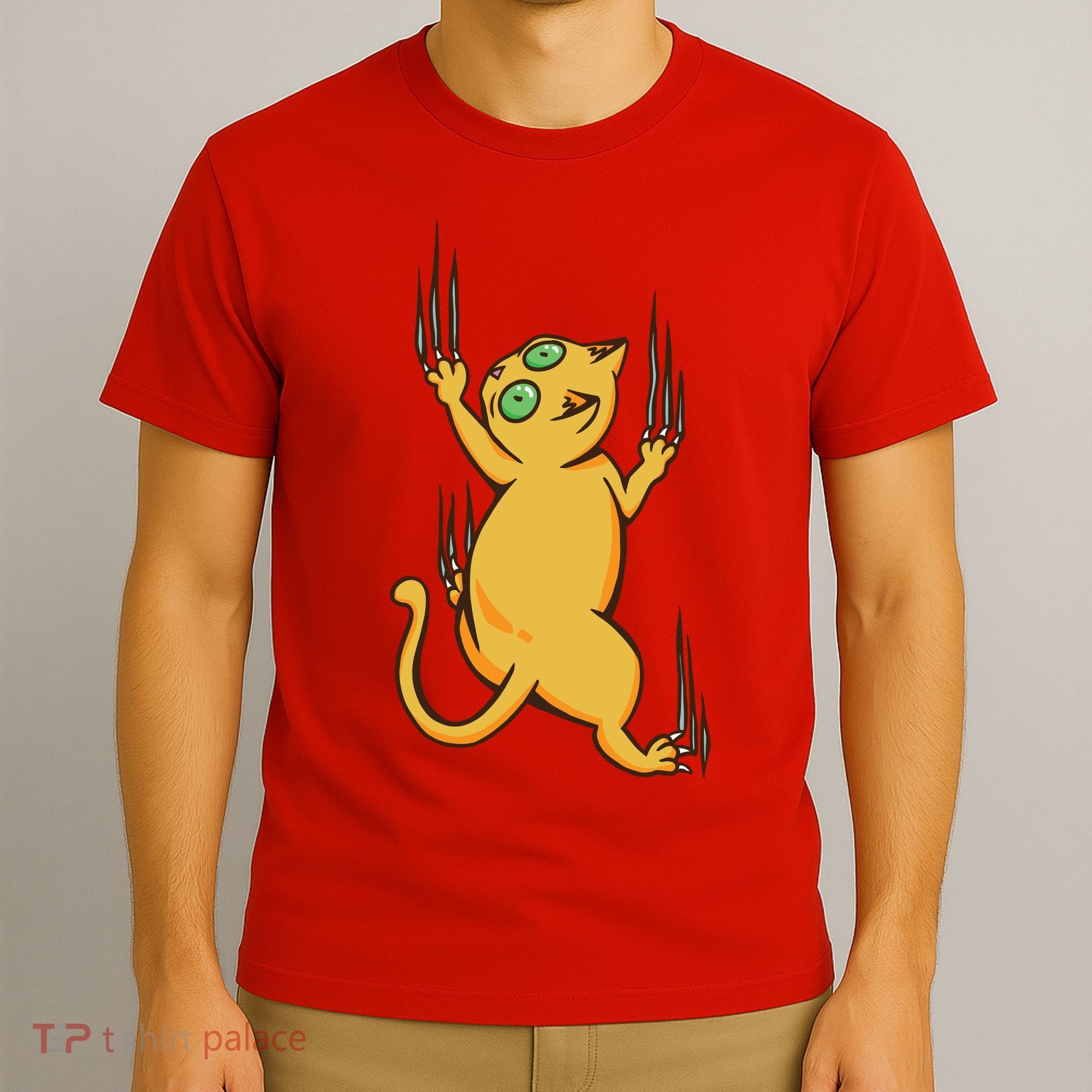 Cat Climbing T-Shirt