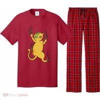 Cat Climbing Pajama Set thumb 0