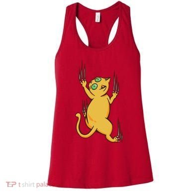 Cat Climbing Women's Tank Top