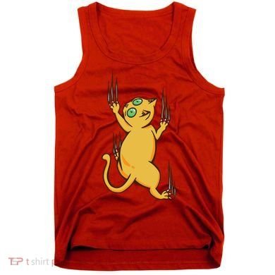 Cat Climbing Tank Top