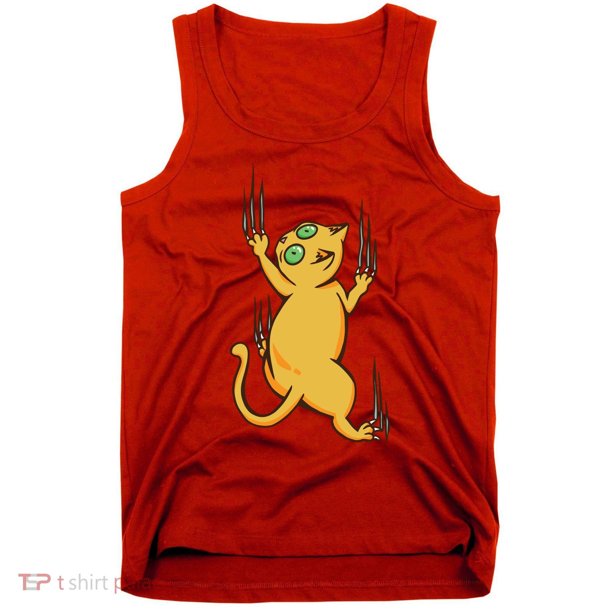 Cat Climbing Tank Top