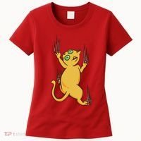Cat Climbing Women's T-Shirt thumb 0