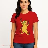 Cat Climbing Women's T-Shirt thumb 4