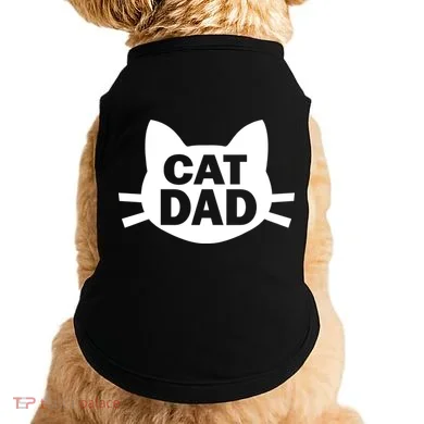 Cat Dad Doggie Tank