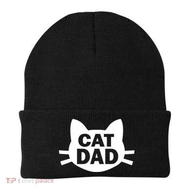 Cat Dad Beanie