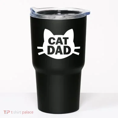 Cat Dad Tumbler