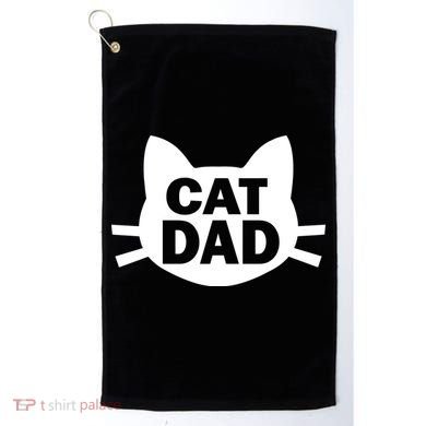 Cat Dad Golf Towel