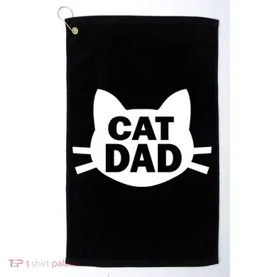 Cat Dad Golf Towel
