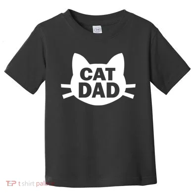 Cat Dad Toddler T-Shirt