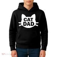 Cat Dad Kids Hoodie thumb 4
