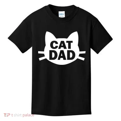 Cat Dad Kids T-Shirt