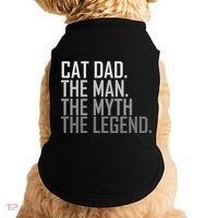 Cat Dad The Man Myth Legend Doggie Tank thumb 0