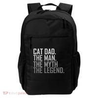 Cat Dad The Man Myth Legend Backpack thumb 0