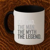 Cat Dad The Man Myth Legend Coffee Mug thumb 2