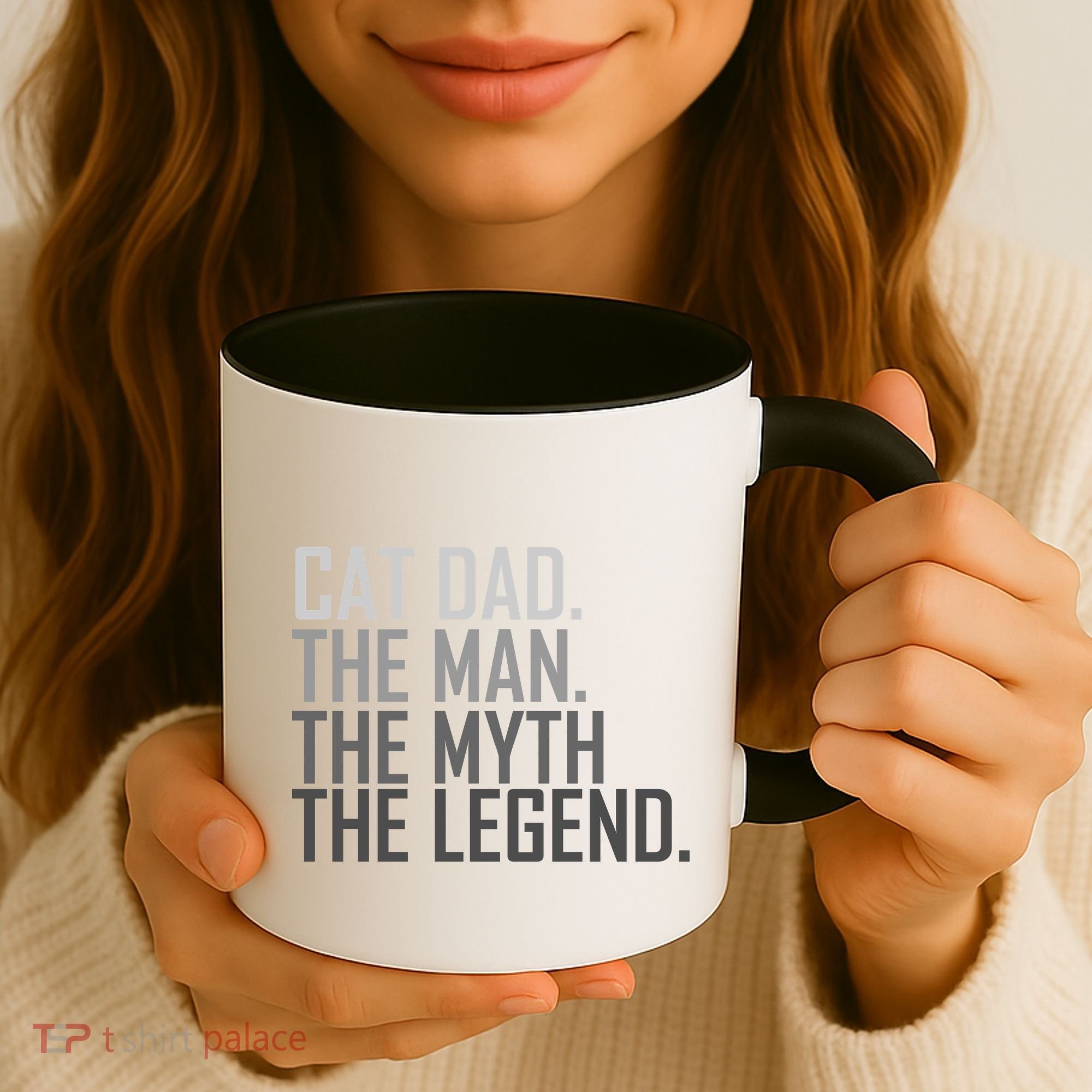 Cat Dad The Man Myth Legend Coffee Mug
