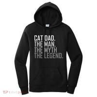 Cat Dad The Man Myth Legend Women's Hoodie thumb 0