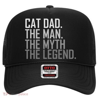 Cat Dad The Man Myth Legend Hat