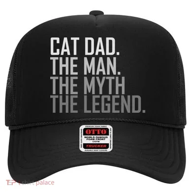 Cat Dad The Man Myth Legend Hat