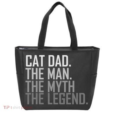 Cat Dad The Man Myth Legend Tote Bag