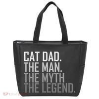 Cat Dad The Man Myth Legend Tote Bag thumb 0