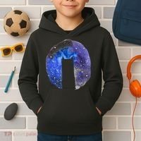 Cat Galaxy Kids Hoodie thumb 2