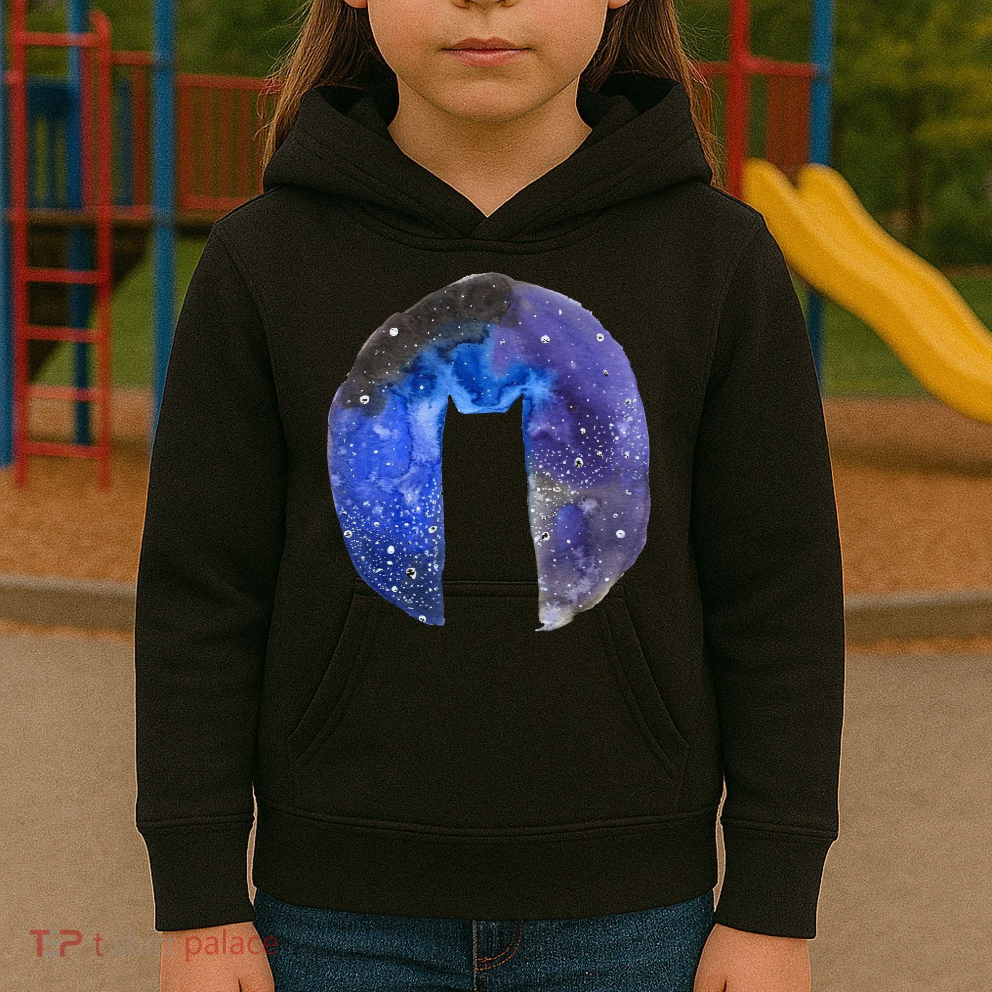 Cat Galaxy Kids Hoodie