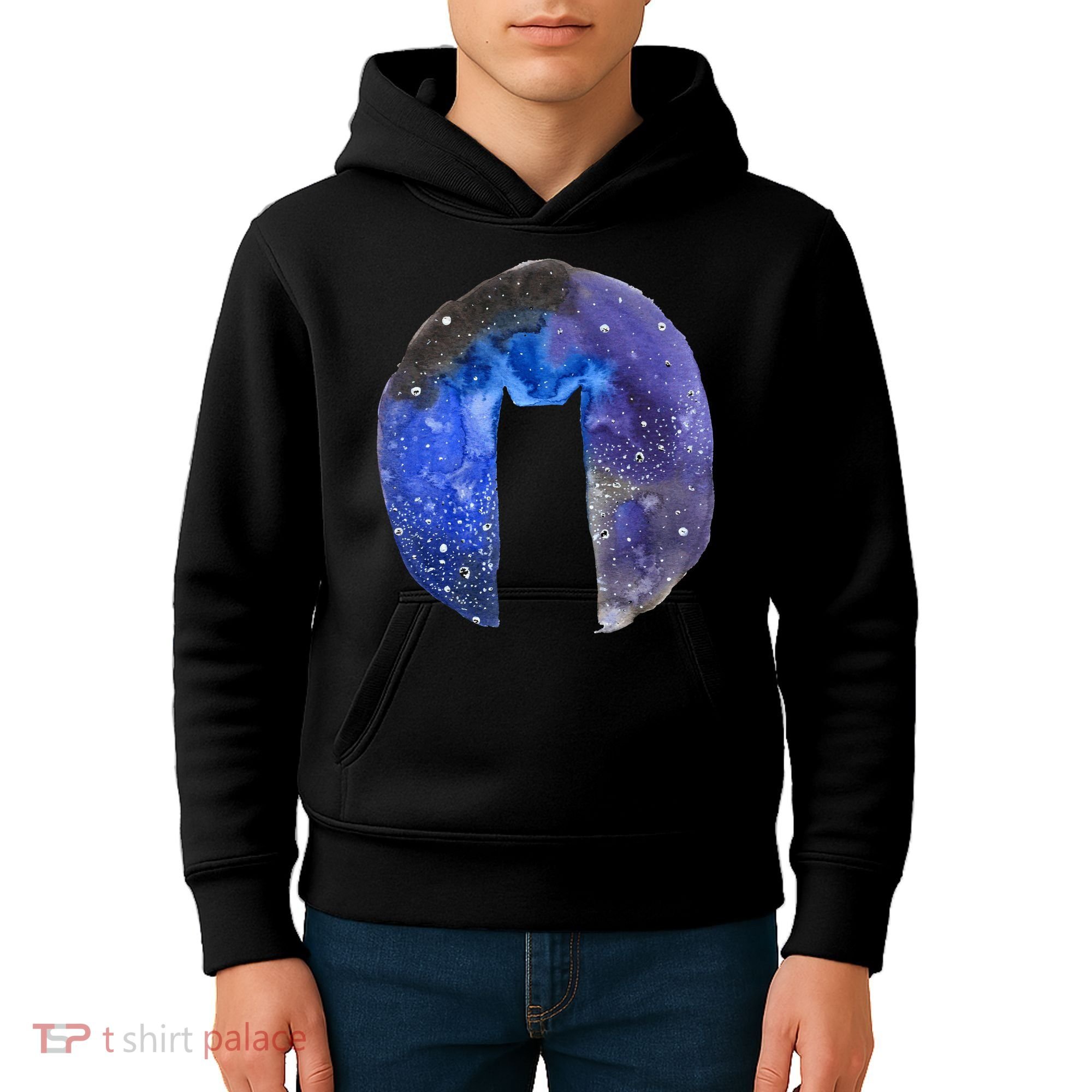 Cat Galaxy Kids Hoodie