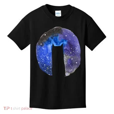 Cat Galaxy Kids T-Shirt