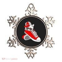 Cat In Red Sneakers Ornament thumb 0