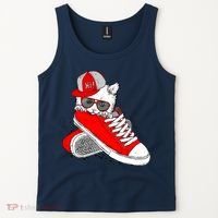 Cat In Red Sneakers Tank Top thumb 2