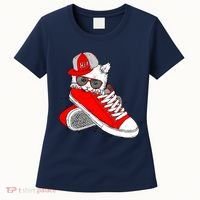 Cat In Red Sneakers Women's T-Shirt thumb 0