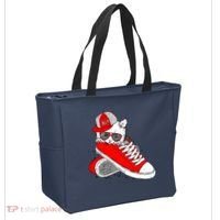 Cat In Red Sneakers Tote Bag thumb 2