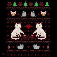 Cat Lover Ugly Christmas Coffee Mug thumb 5