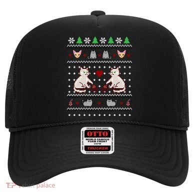 Cat Lover Ugly Christmas Hat
