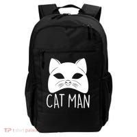 Cat Man Superhero Mask Cat Lover Fan Backpack thumb 0