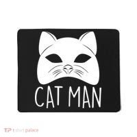Cat Man Superhero Mask Cat Lover Fan Mousepad thumb 0